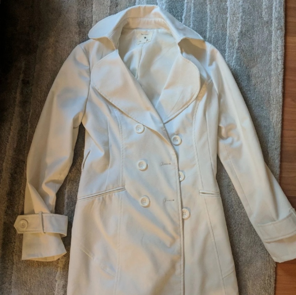 White Trench Coat